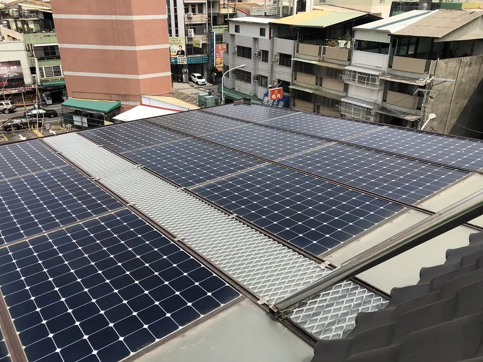 太陽能採光罩 (完工照)