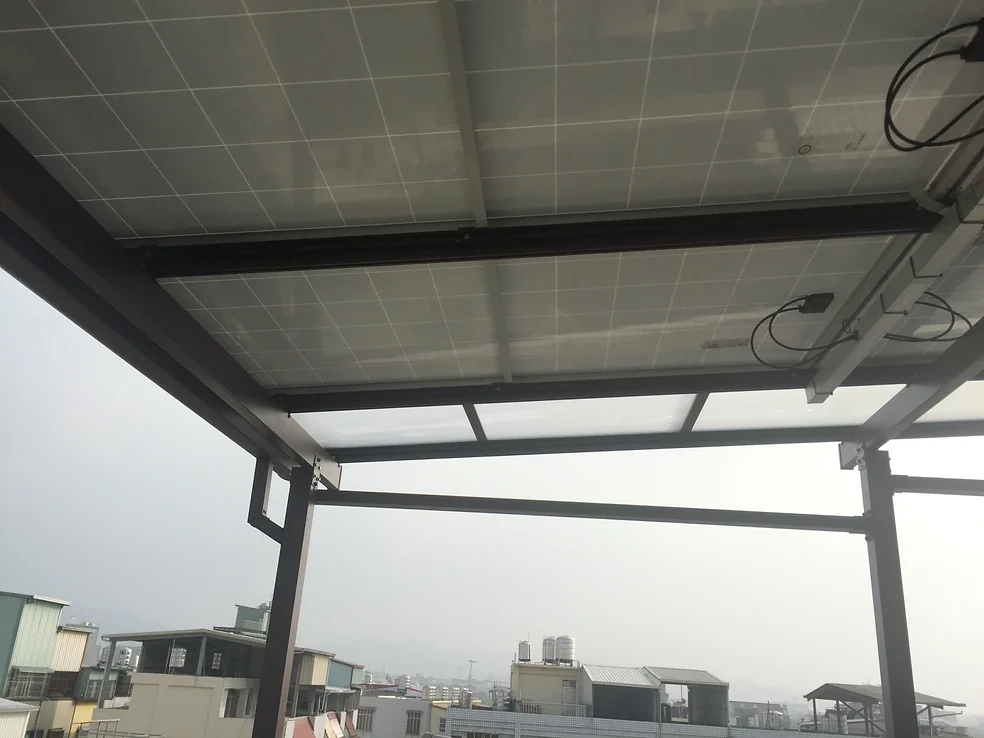 太陽能採光罩 (完工照)